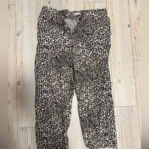 Leopard Print Pants (Straight Leg)